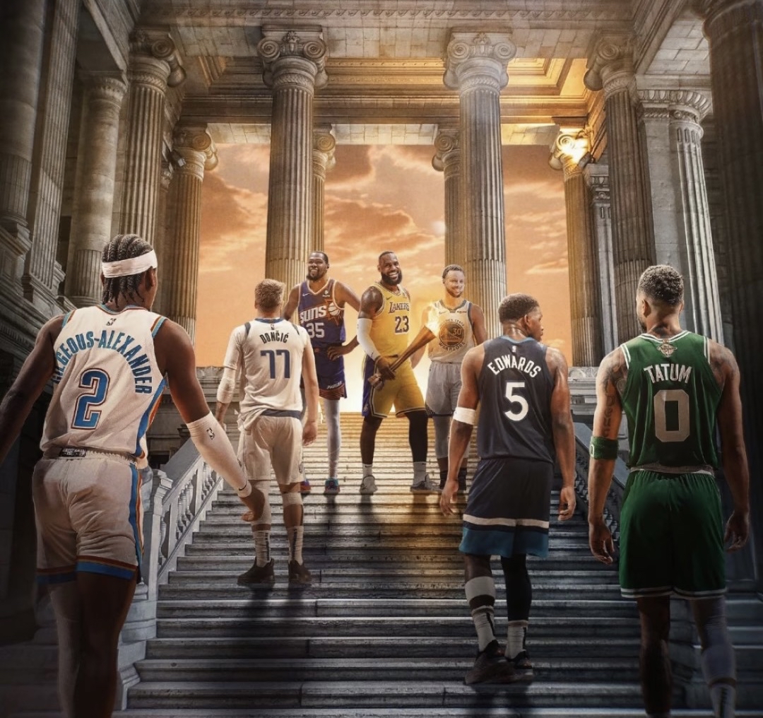 NBA传奇巨星集结赛场,引爆全场热情 NBA传奇巨星集结赛场,引爆全场热情